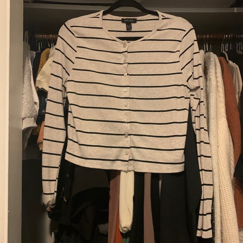 Striped Cardigan